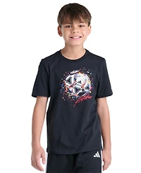 adidas Boys' 8-20 Soccer Celebration Short-Sleeve T-Shirt