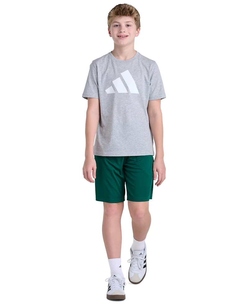 adidas Boys' 8-20 Pull-On Short