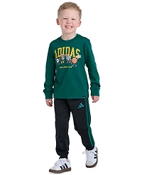 adidas Boys' 8-20 Pull-On Jogger Pant