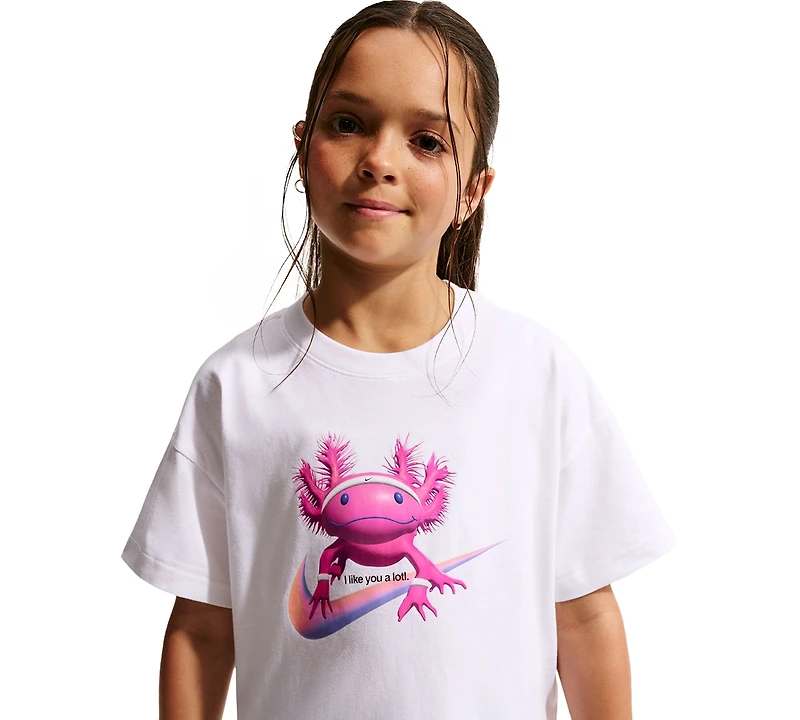 Nike Girls' 8-18 Sportswear Boxy T-Shirt