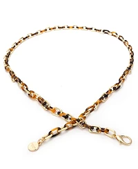 kate spade new york Women's Tort and Metal Chain Belt