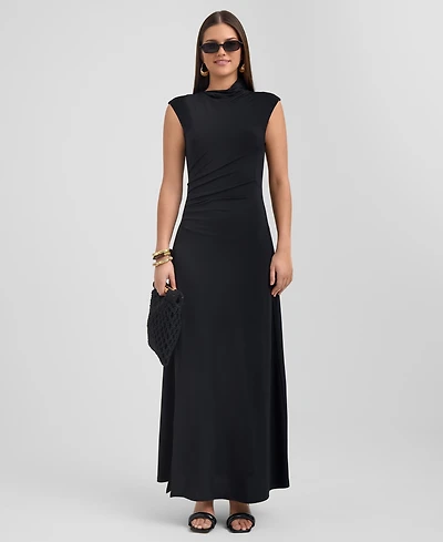 Rachel Roy Women's Mock Neck Midi Dress