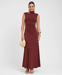 Rachel Roy Women's Mock Neck Midi Dress