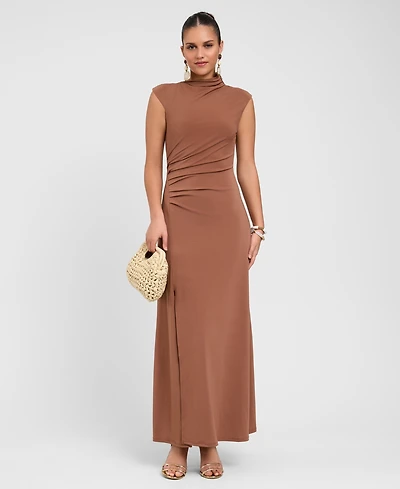 Rachel Rachel Roy Women's Mock Neck Midi Dress