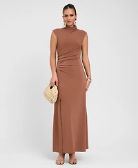 Rachel Rachel Roy Women's Mock Neck Midi Dress