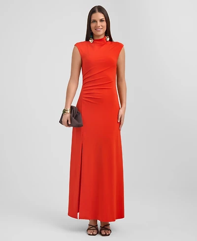 Rachel Roy Women's Mock Neck Midi Dress