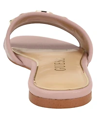 Guess Women's Hammin G Hardware Flat Slip-On Sandals