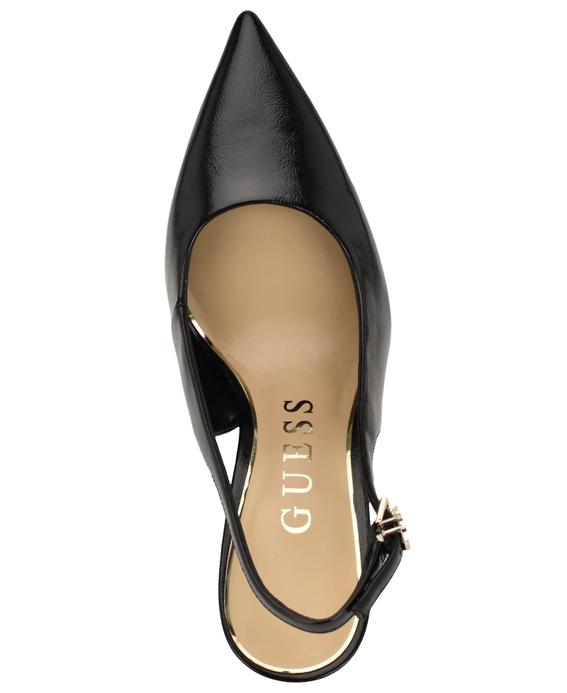 Guess Women's Princelsa Pointed Toe Slingback Pumps