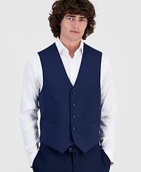 Tommy Hilfiger Men's Modern-Fit Wool Th-Flex Stretch Suit Separates Vest