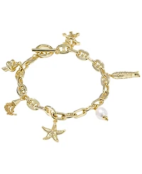 Kendra Scott 14k Gold-Plated Parker Charms Bracelet