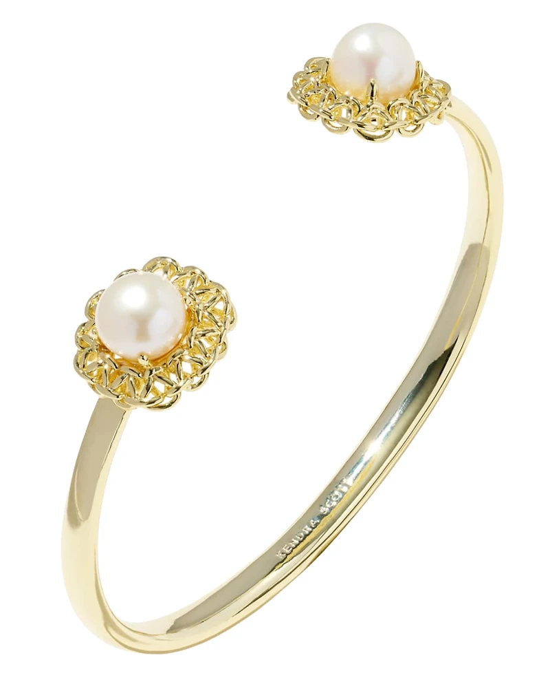 Kendra Scott Gabriella Freshwater Imitation Pearl Cuff Bracelet