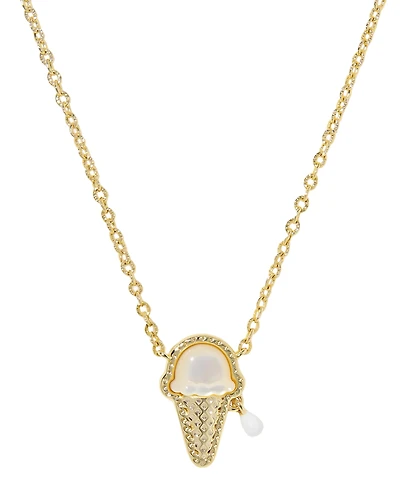 Kendra Scott Imitation Pearl Ice-Cream Short Pendant Necklace