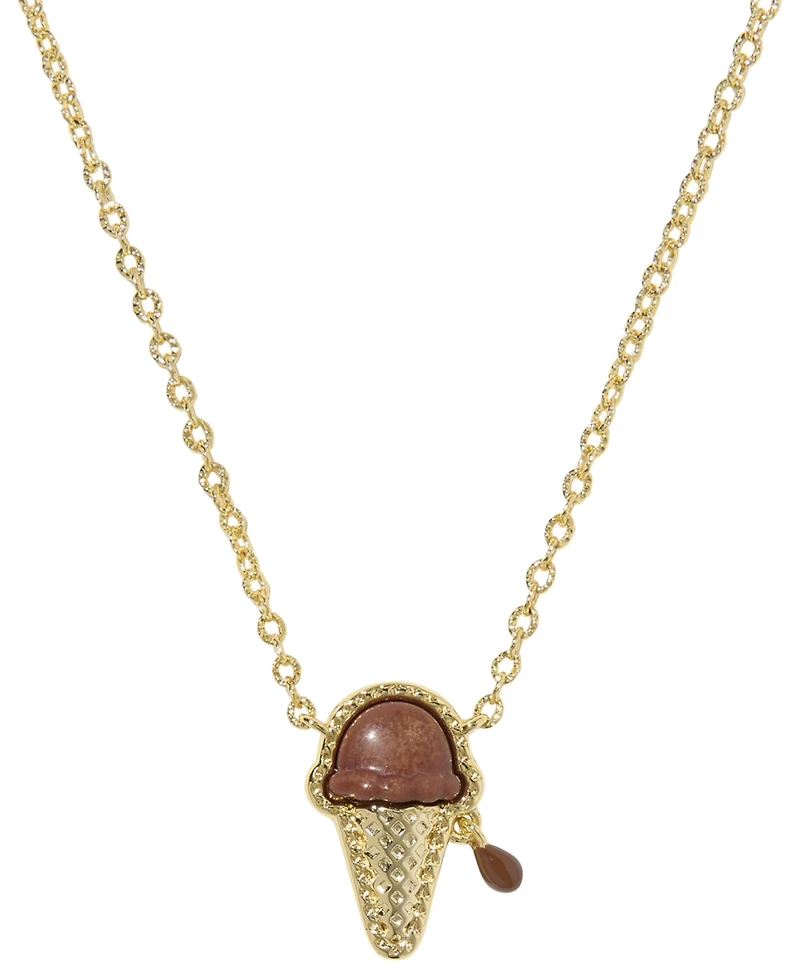 Kendra Scott Imitation Pearl Ice-Cream Short Pendant Necklace