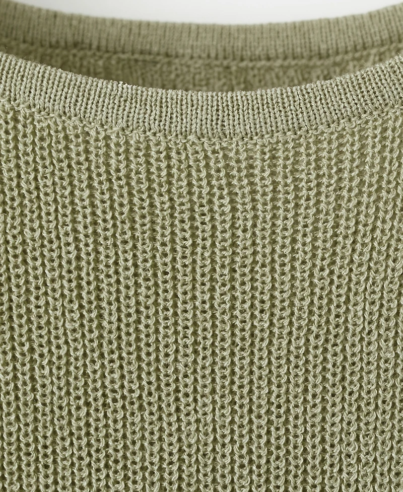 Mango Women's Fitted Fine-Knit Top
