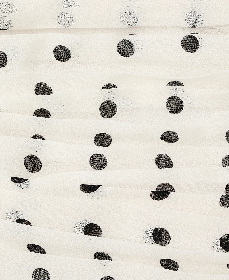 Mango Women's A-Line Polka-Dot Dress