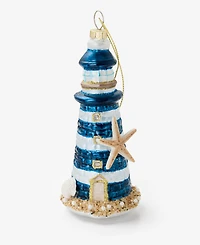 Holiday Lane Seaside Lighthouse Ornament, Macy's Exclusive
