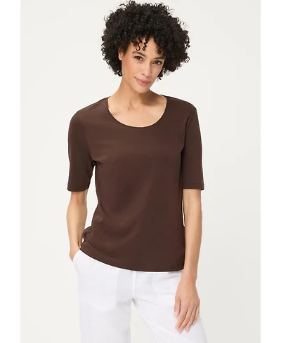 Olsen Women's Solid T-Shirt