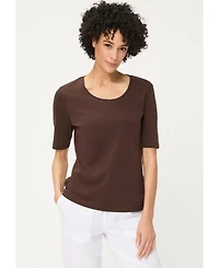 Olsen Women's Solid T-Shirt