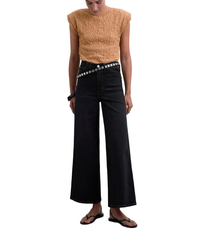 Scalpers Women's Wrinkle padded Tee