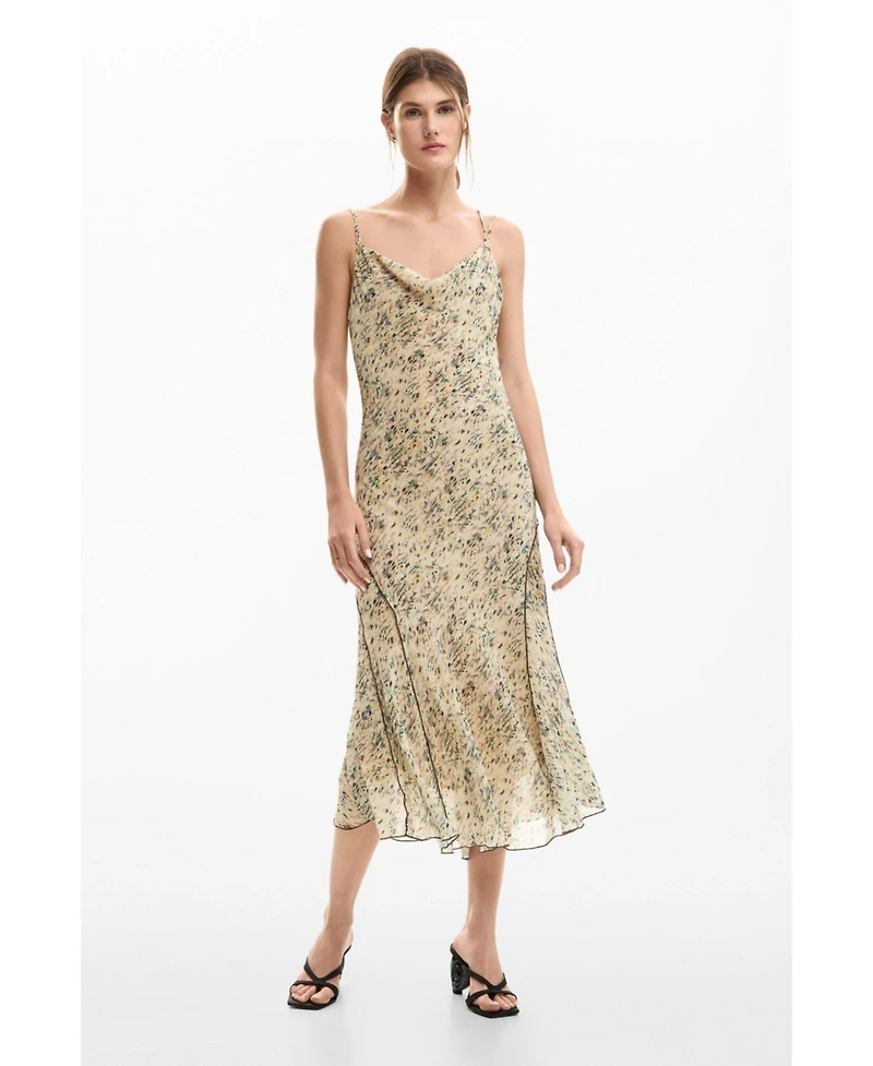 Desigual Women's Wild midi dress