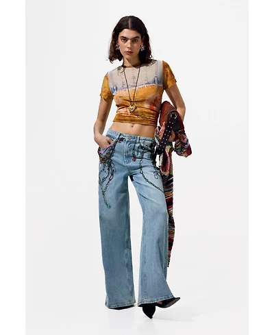 Desigual Women's Patchwork T-shirt