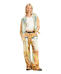 Desigual Women's Hybrid Denim Shirt