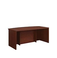 Sauder Affirm Commercial Office Desk, Classic Cherry finish