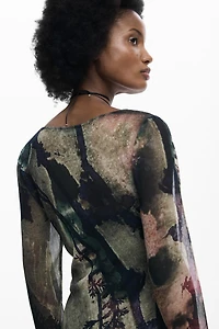 Desigual Women's Abstract midi dress