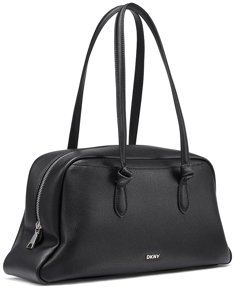 Dkny Eliza Large Bowling Zip-Top Shoulder Handbag