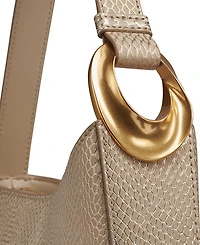 Donna Karan New York Jersey Snake Small Shoulder Handbag