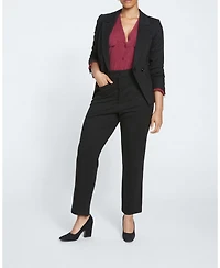 Universal Standard Plus Long Cigarette Ponte Pants