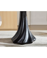 Streamdale Furniture Modern Round Flower Dining Table