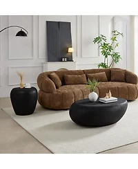 Streamdale Furniture Irregular Fiberglass Side Table