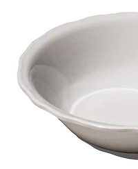 Abode Homewares Scallop NewWave Melamine Low Bowls, Set of 6