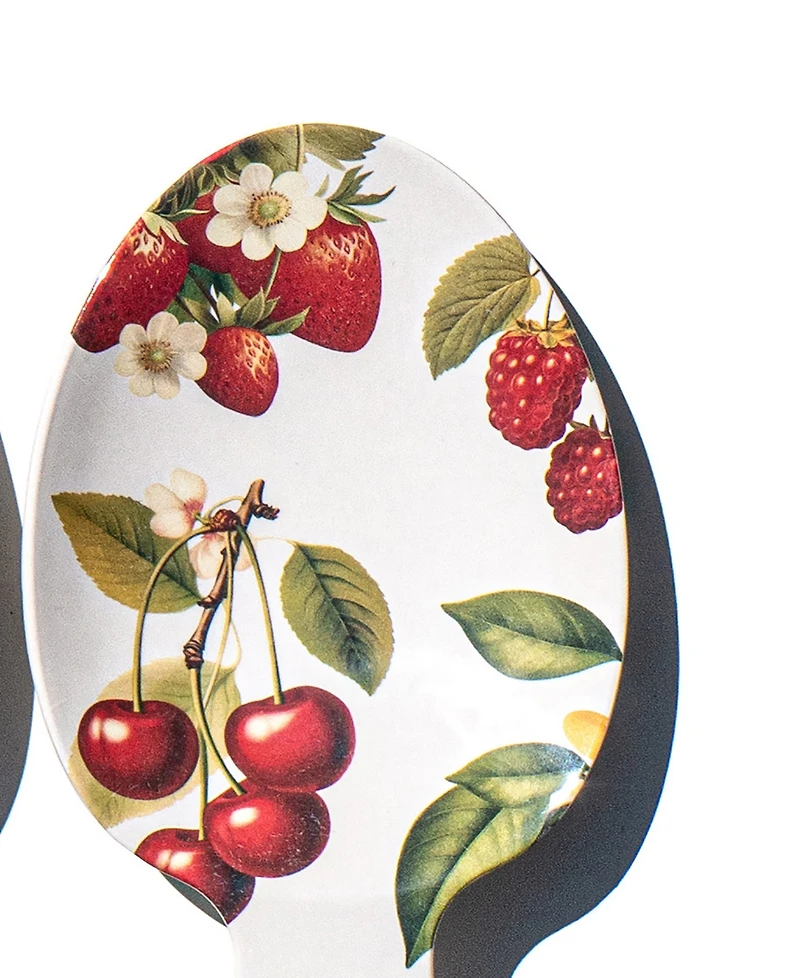 Abode Homewares Fruitstand Melamine Serving Utensils, Set of 2