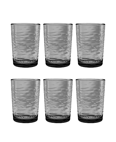 Abode Homewares Foundry Acrylic Drinking Glasses, Set of 6