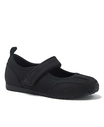 Lands' End Girls Mary Jane Easy On Sneakers