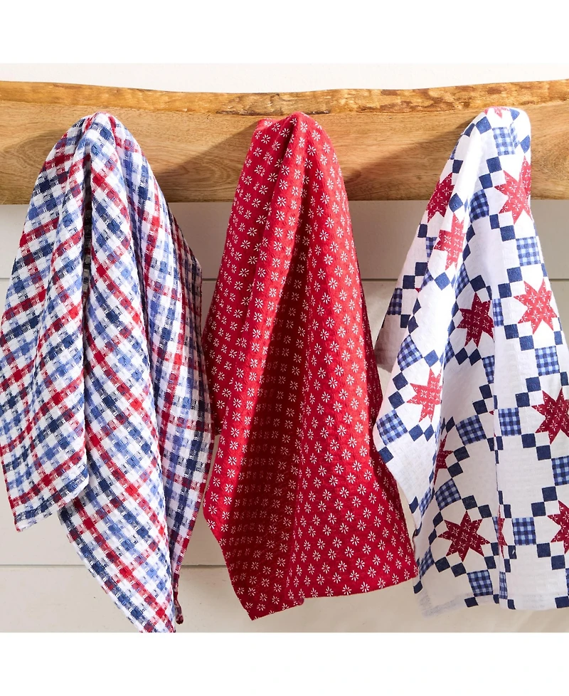 Design Imports Patriotic Dishtowel Gift Set