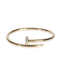 Pre-Owned Cartier Yellow Gold Diamond Juste Un Clou Bracelet
