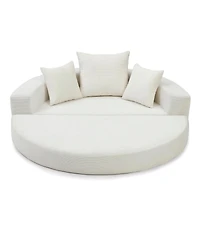 Streamdale Furniture Convertible Sofa Couch Bed, Multi-functional