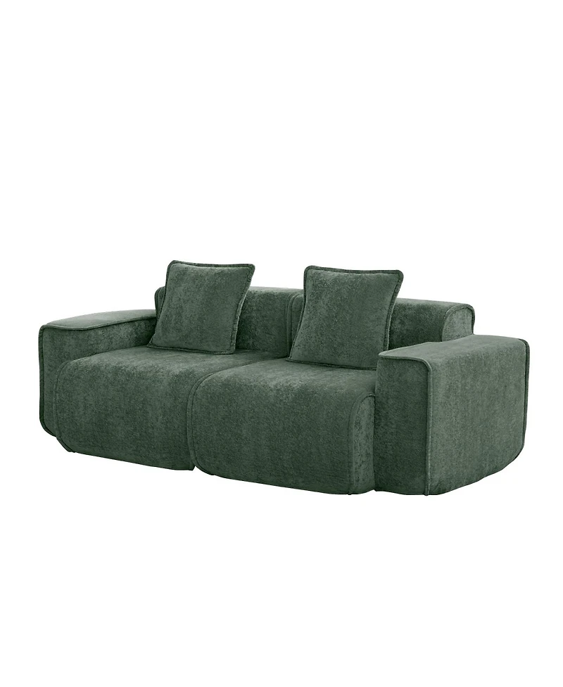 Streamdale Furniture Premium Velvet Modular Sectional Sofa