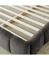 Streamdale Furniture Ca King Upholstered Platform Bed