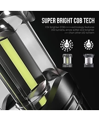 Gnuadz 4 pack Led Camping Lantern Flashlight Portable Collapsible Hanging Emergency Light