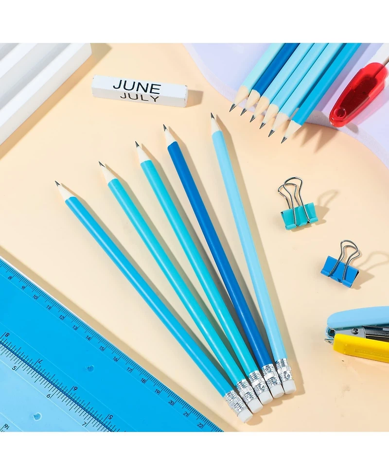Gnuadz Pencils Eraser Wooden Drawing Sketching Office 36 Pack