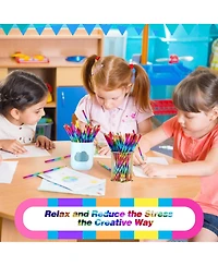 Gnuadz Pencils 4-in-1 Wooden Art Gifts 96-count