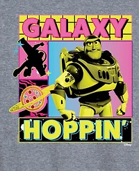 Hybrid Apparel Plus Toy Story 4 Buzz Galaxy Hoppin Racerback Sleeveless Tank Top