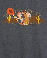 Hybrid Apparel Plus Toy Story 5 Jessie Riding Bullseye Western Racerback Sleeveless Tank Top