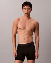 Calvin Klein Men's Ultra Soft Modal Boxer Briefs, 3-Pack