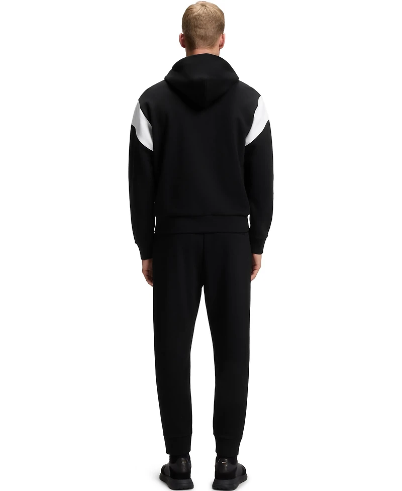 Boss by Hugo Men's Regular-Fit Zip-Up Spacer Pique Sweatshirt