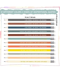 Gnuadz Inspirational Pencils Motivational Students Classroom Teacher School
